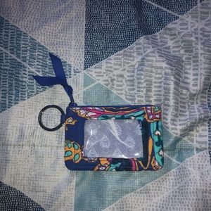 Vera Bradley Icon Zip ID Case NWT